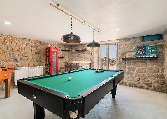 Casa De Lagarinhos Jacuzzi Jogos Gym - Serra Da Estrela - Seia - * Gouveia